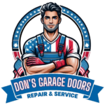 dons garage door logo